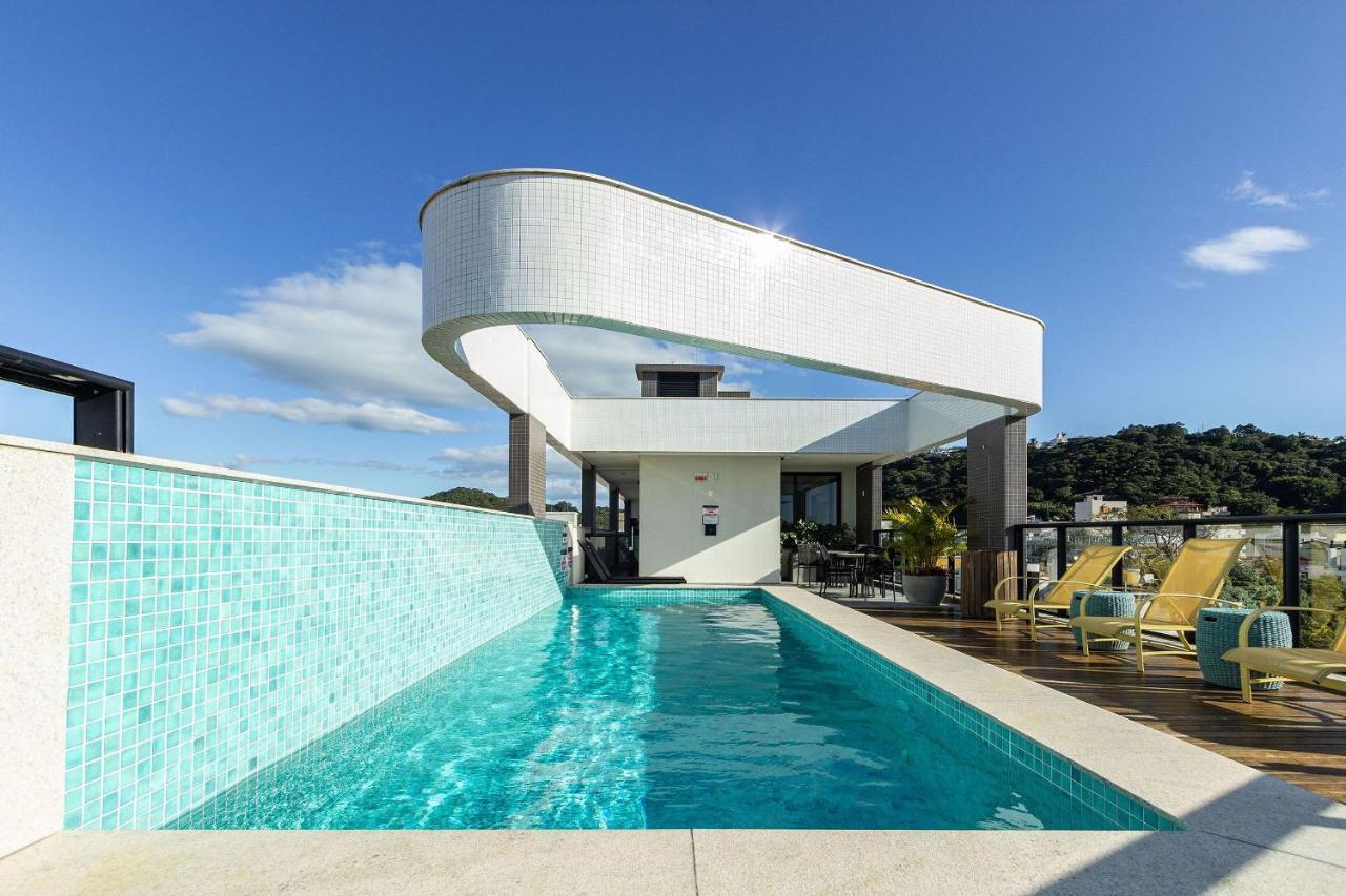 Aion Suites 205 - Lindo Apartamento Com Vista Para O Mar, A 60M Da Praia De Bombinhas, Com Piscina E Academia No Rooftop. Екстер'єр фото