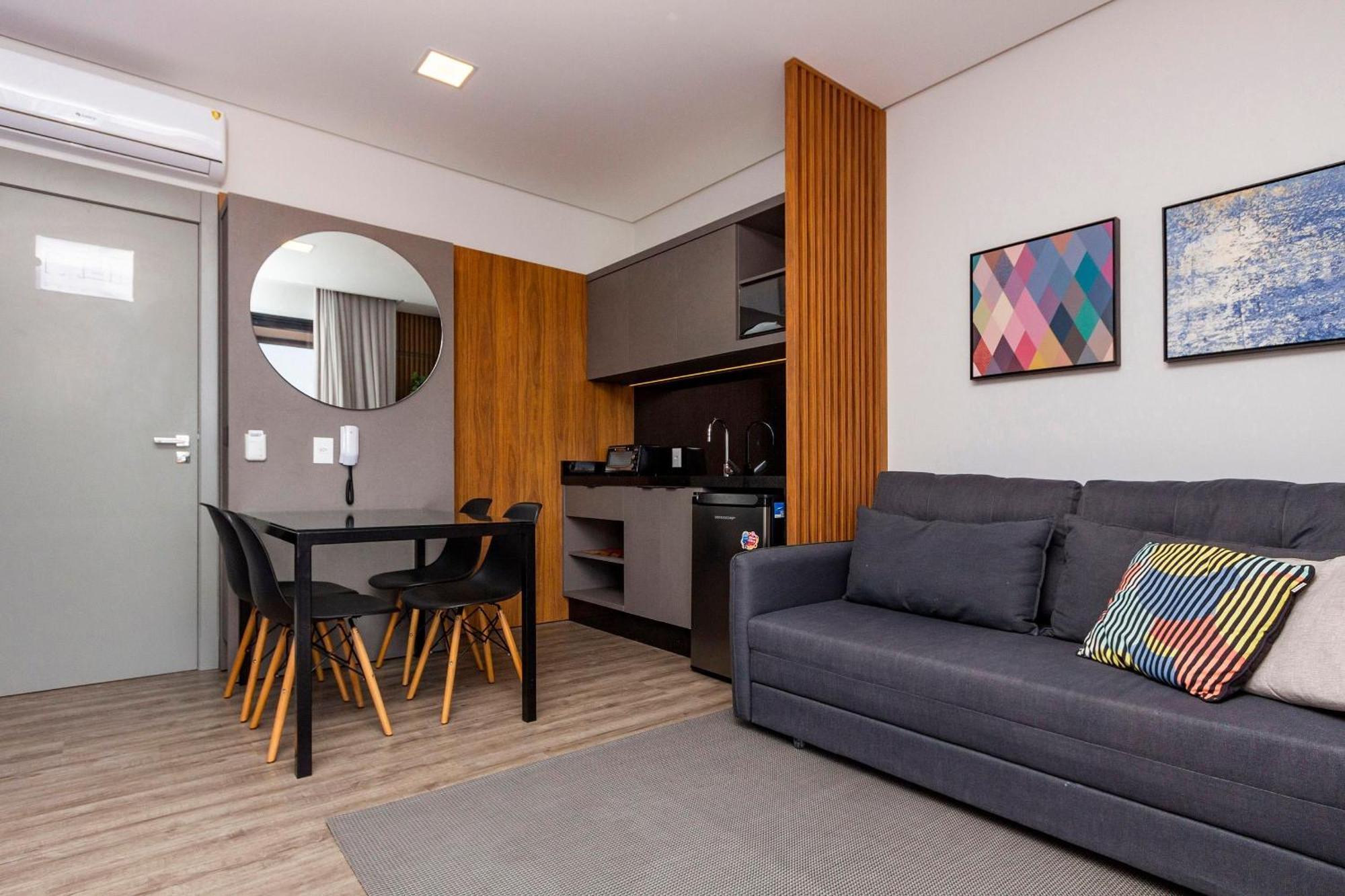 Aion Suites 205 - Lindo Apartamento Com Vista Para O Mar, A 60M Da Praia De Bombinhas, Com Piscina E Academia No Rooftop. Екстер'єр фото