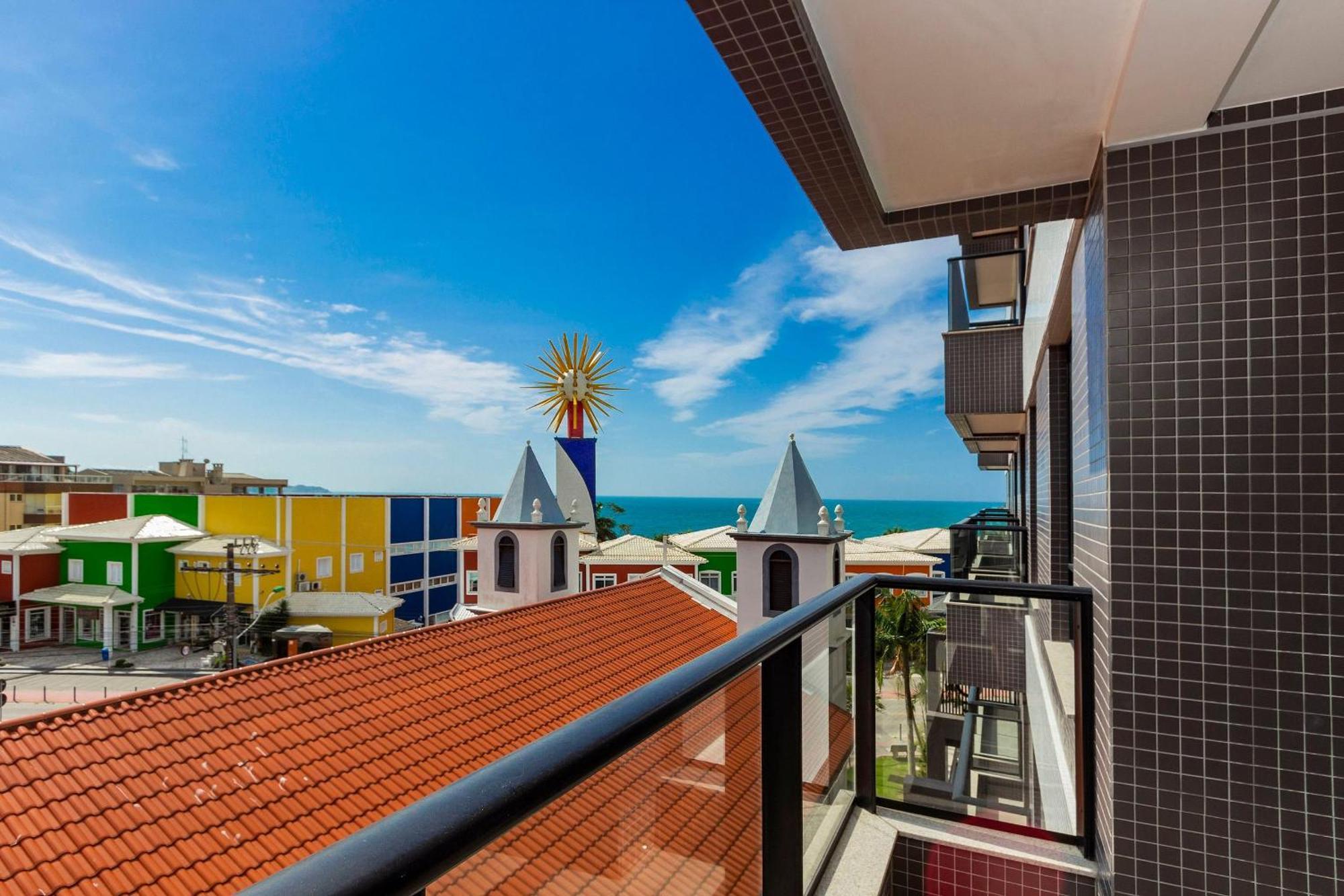 Aion Suites 205 - Lindo Apartamento Com Vista Para O Mar, A 60M Da Praia De Bombinhas, Com Piscina E Academia No Rooftop. Екстер'єр фото